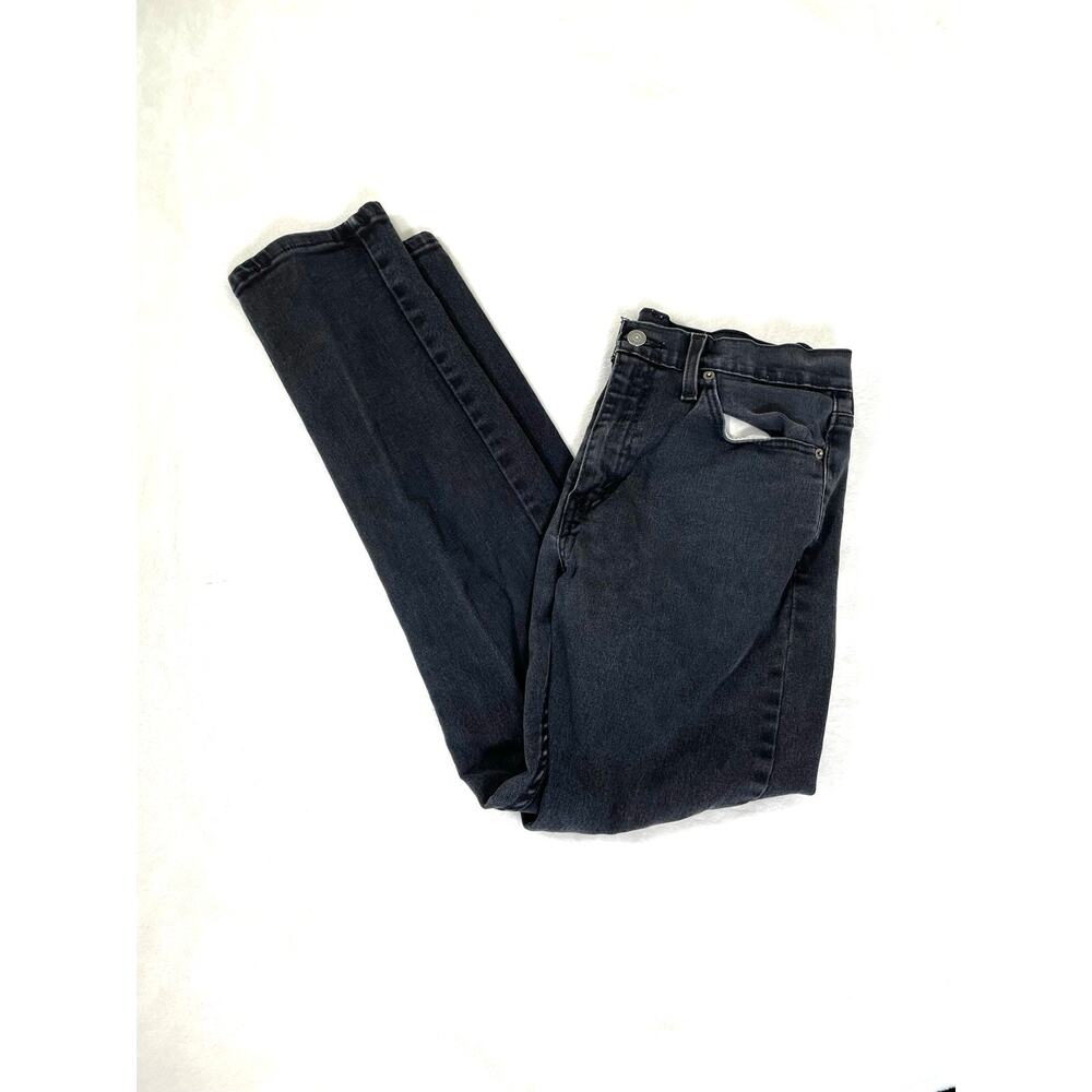 Levi’s 510 Skinny Black Jeans 33x30 Faded Denim
